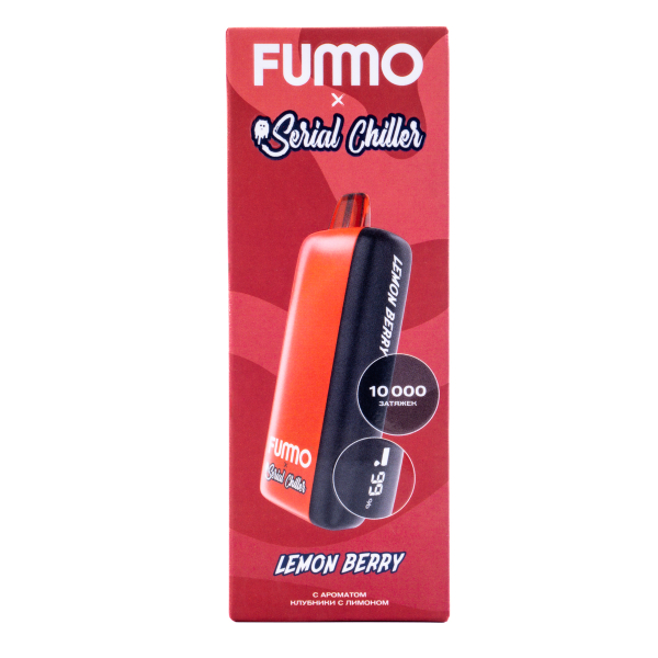 Электронка Fummo Indic Serial Chiller Клубника С Лимоном (10 000 Затяжек) в Новом Уренгое