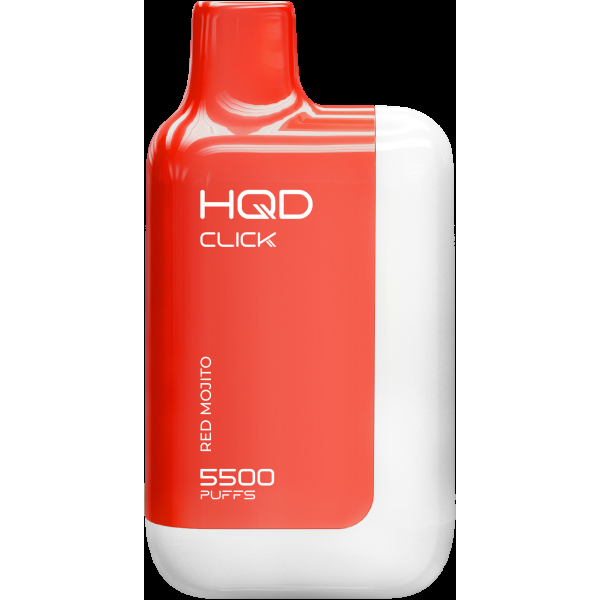 POD-система Hqd Click Устройство + Картридж Красный Мохито (5500 Затяжек) в Новом Уренгое