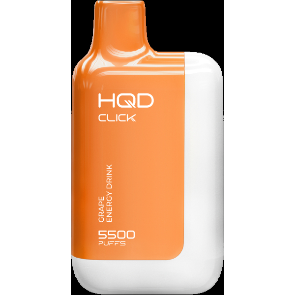 POD-система Hqd Click Устройство + Картридж Виноград Энергетик (5500 Затяжек) в Новом Уренгое