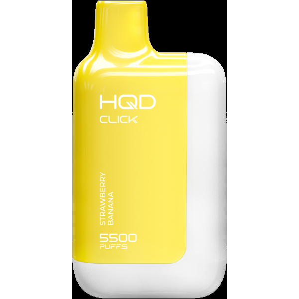 POD-система Hqd Click Устройство + Картридж Клубника Банан (5500 Затяжек) в Новом Уренгое