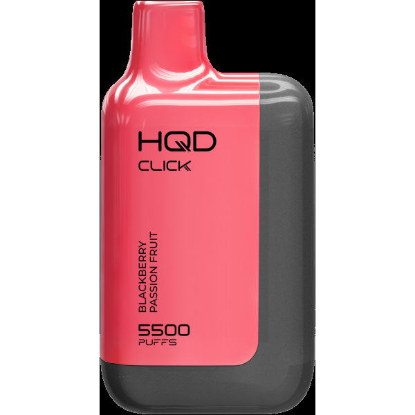 POD-система Hqd Click Устройство + Картридж Ежевика Мараккуйя (5500 Затяжек) в Новом Уренгое