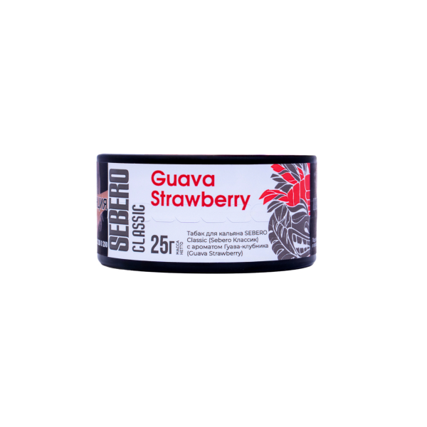 Табак Sebero Guava Strawberry  25 грамм в Новом Уренгое