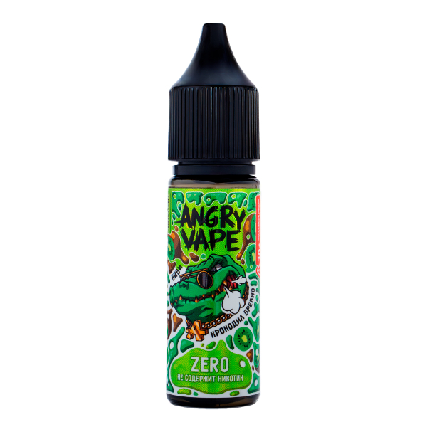 Жидкость Angry Vape Zero Крокодил Бревно 30 Мл в Новом Уренгое