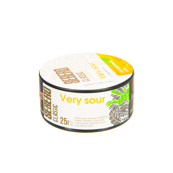 Табак Sebero Very Sour  25 грамм в Новом Уренгое