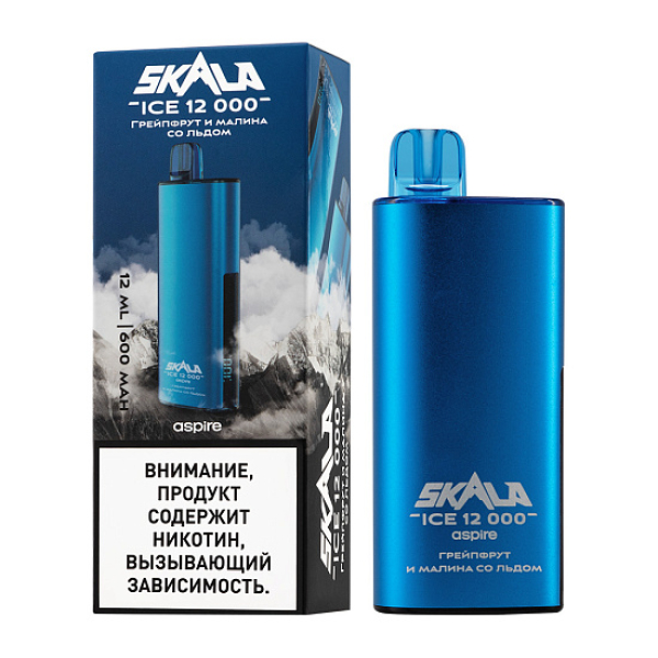 Электронка Skala Ice 12000 Грейпфрут И Малина Со Льдом в Новом Уренгое