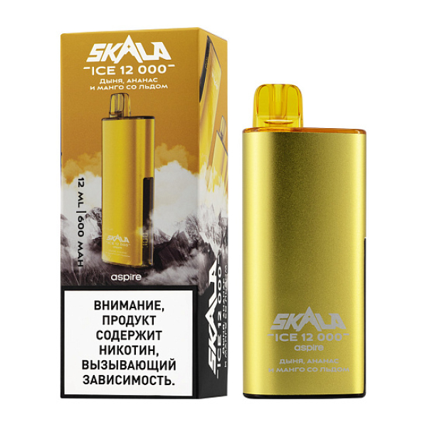 Электронка Skala Ice 12000 Дыня,Ананас И Манго Со Льдом в Новом Уренгое