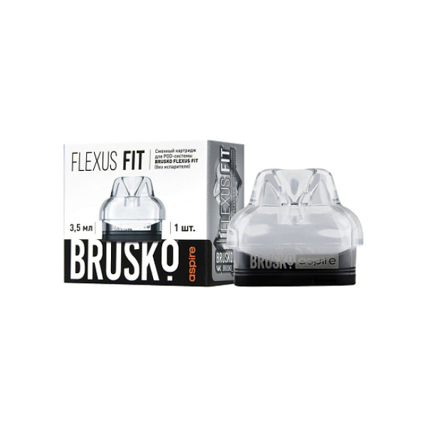 Сменный Картридж Brusko Flexus Fit (Белый) 3,5 Мл, Упак. 1 Шт в Новом Уренгое