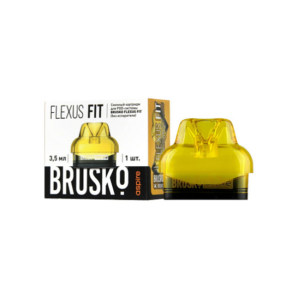Сменный Картридж Brusko Flexus Fit (Жёлтый) 3,5 Мл, Упак. 1Шт в Новом Уренгое