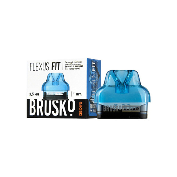 Сменный Картридж Brusko Flexus Fit (Синий) 3,5 Мл, Упак. 1 Шт в Новом Уренгое