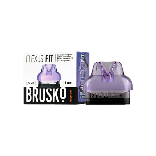Сменный Картридж Brusko Flexus Fit (Фиолетовый) 3,5 Мл, Упак. 1Шт в Новом Уренгое