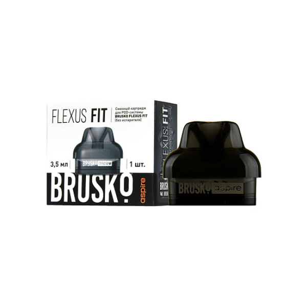 Сменный Картридж Brusko Flexus Fit (Черный) 3,5 Мл, Упак. 1 Шт в Новом Уренгое