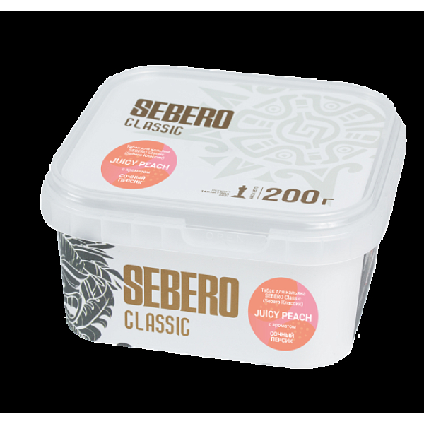 Табак Sebero Juicy Peach  200 грамм в Новом Уренгое