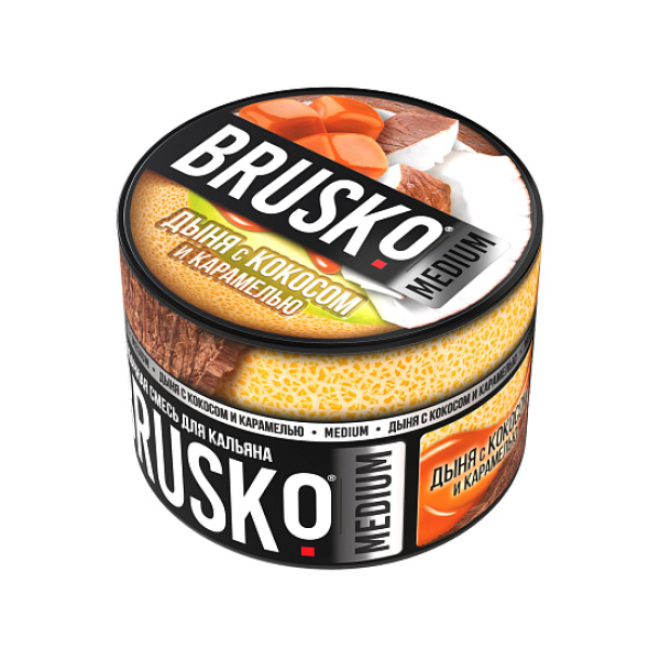 Смесь Brusko Дыня С Кокосом И Карамелью (Medium)  50 гр в Новом Уренгое