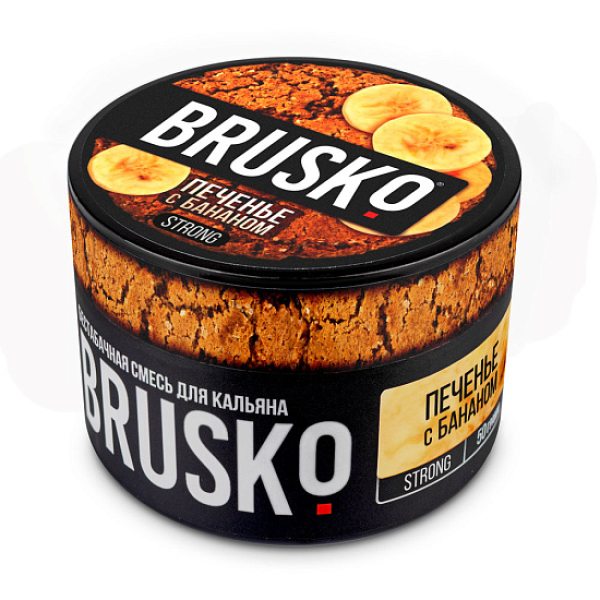 Смесь Brusko Печенье С Бананом (Strong)  50 гр в Новом Уренгое