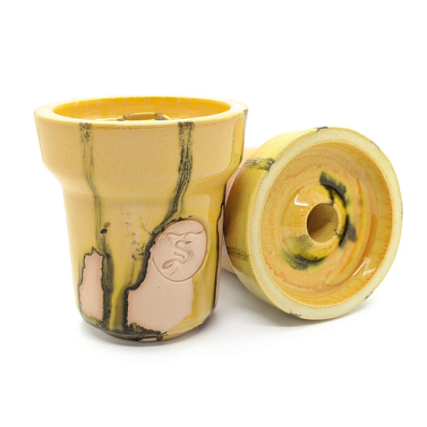 Чаша St Bowls Phunnel Glaze Желтая С Полосками в Новом Уренгое