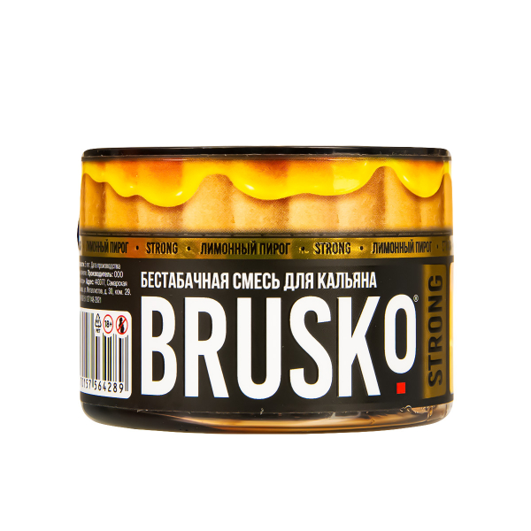 Смесь Brusko Strong Лимонный Пирог  50 гр в Новом Уренгое
