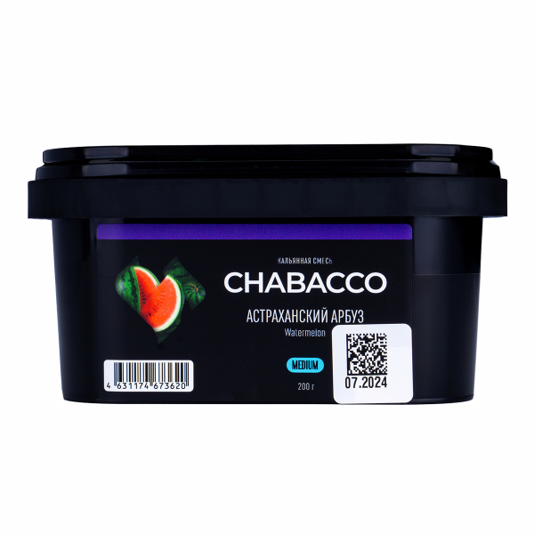 Смесь Chabacco Medium Watermelon Astrakhan  200 гр в Новом Уренгое
