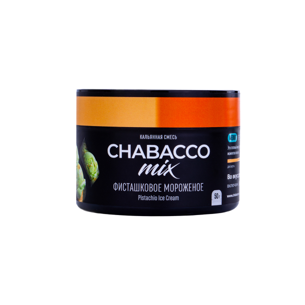 Смесь Chabacco Mix Medium Фисташковое Мороженое  50 гр в Новом Уренгое