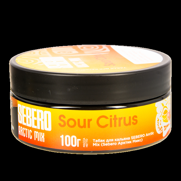 Табак Sebero Arctic Mix Sour Citrus  100 грамм в Новом Уренгое