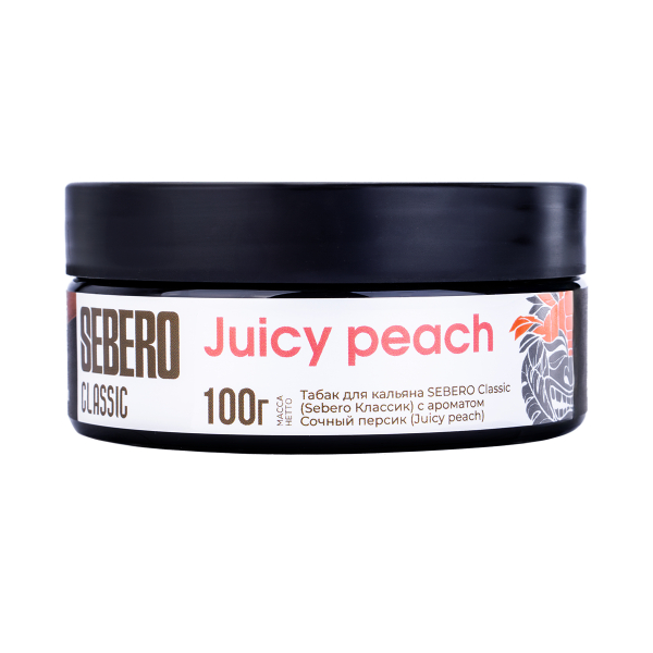 Табак Sebero Juicy Peach  100 грамм в Новом Уренгое