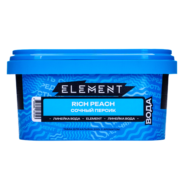 Табак Element Вода Rich Peach 200 грамм в Новом Уренгое