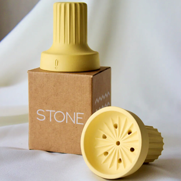 Чаша Облако Stone Classic Желтый для кальяна в Новом Уренгое