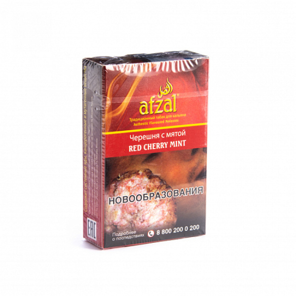 Табак Afzal Red Cherry Mint 40 грамм  в Новом Уренгое