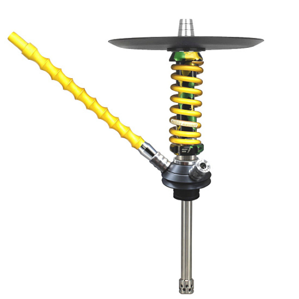Кальян Mamay Customs Coilovers Micro Зелено Золотой Сплеш  в Новом Уренгое