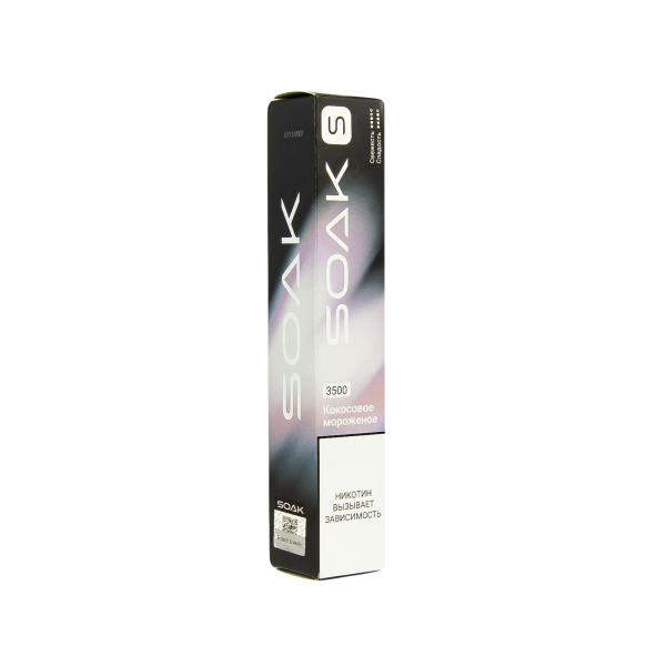 ЭСДН SOAK S Ice Cream Coconut 3500 тяг в Новом Уренгое