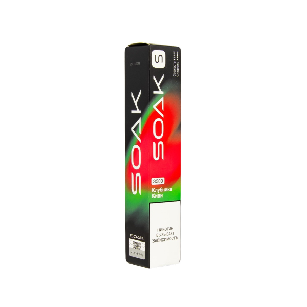 ЭСДН SOAK S Strawberry Kiwi 3500 тяг в Новом Уренгое
