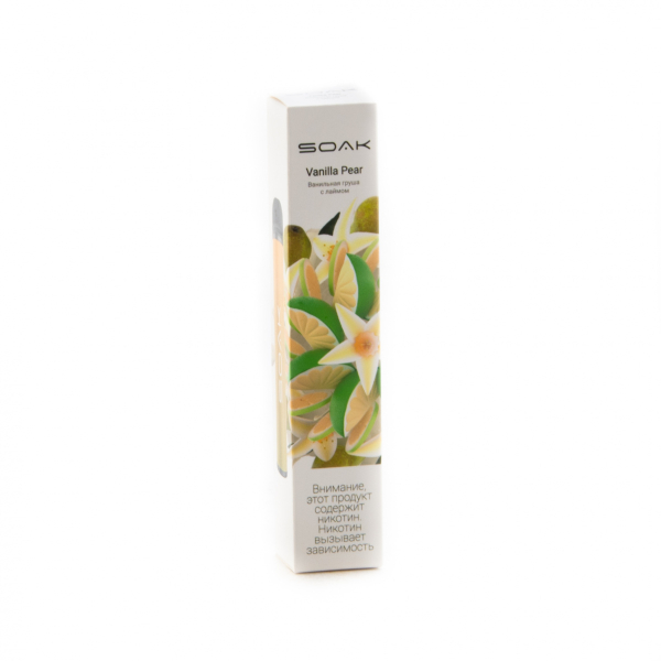 ЭСДН SOAK X Vanilla Pear 2200 тяг в Новом Уренгое