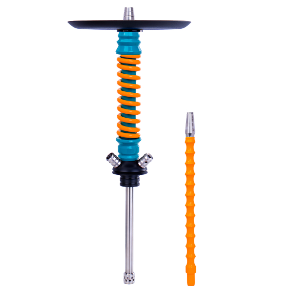 Кальян Mamay Customs Coilovers Mini Морская Волна Оранжевый в Новом Уренгое