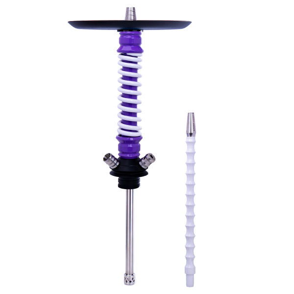 Кальян Mamay Customs Coilovers Mini Сиренево Белый в Новом Уренгое