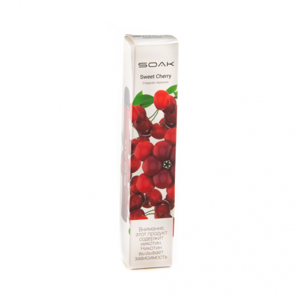 Электронная сигарета Soak X Sweet Cherry 2200 в Новом Уренгое