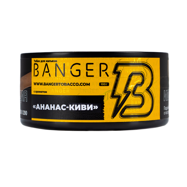 Табак Banger Pineapple Kiwi 100 грамм в Новом Уренгое