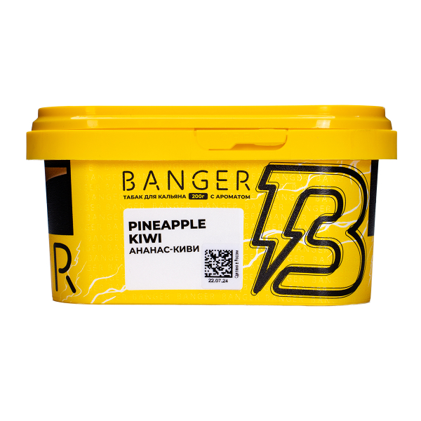 Табак Banger Pineapple Kiwi 200 грамм в Новом Уренгое