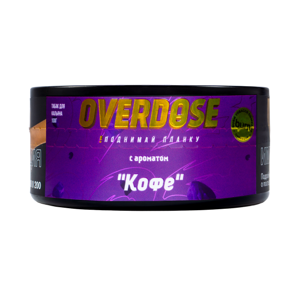 Табак Overdose Coffee 100 грамм в Новом Уренгое