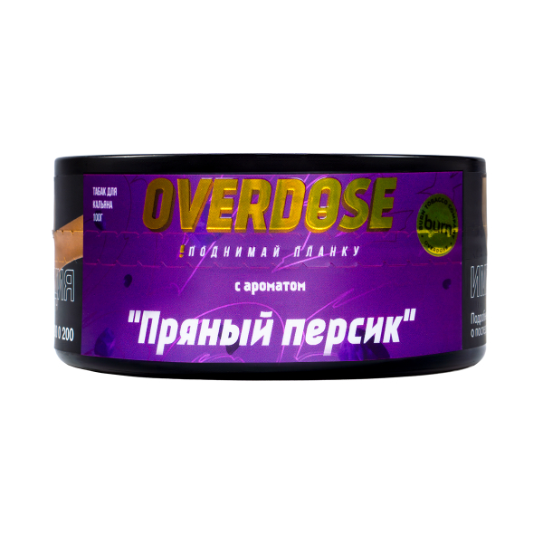 Табак Overdose Kashmir Peach 100 грамм в Новом Уренгое