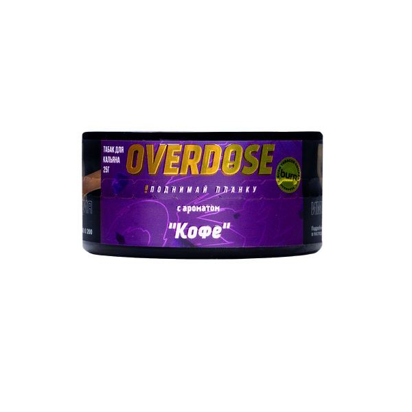 Табак Overdose Coffee 25 грамм в Новом Уренгое
