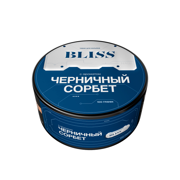 Табак Bliss Черничный Сорбет 100 грамм в Новом Уренгое