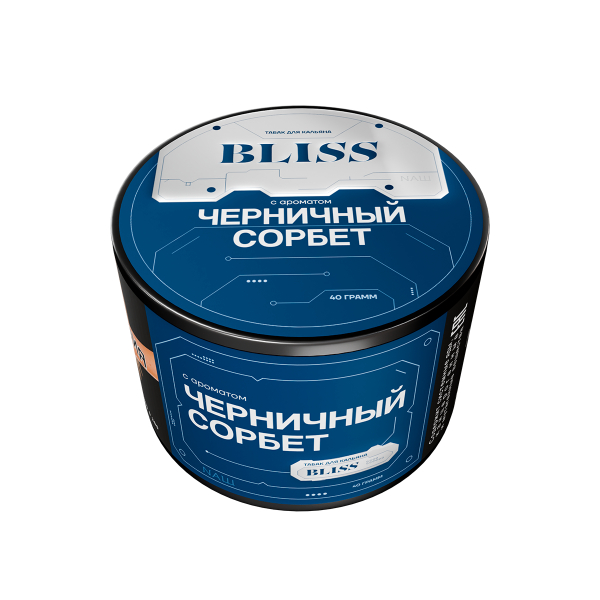 Табак Bliss Черничный Сорбет 40 грамм в Новом Уренгое