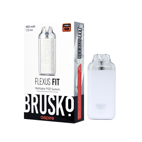 POD-система Brusko Flexus Fit Белый в Новом Уренгое