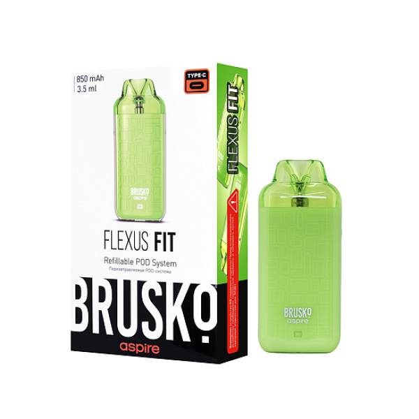 POD-система Brusko Flexus Fit Зеленый в Новом Уренгое