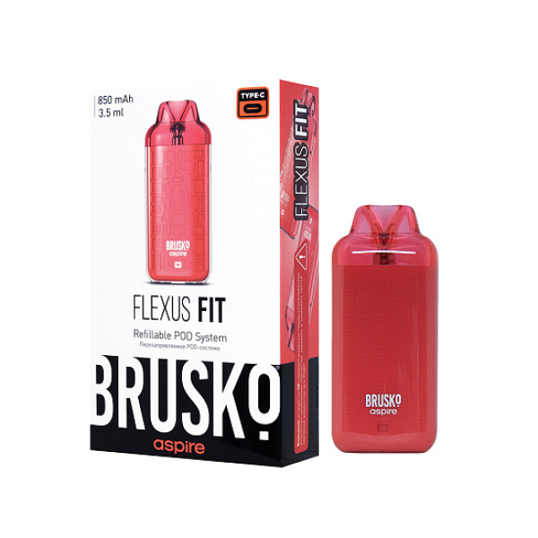 POD-система Brusko Flexus Fit Красный в Новом Уренгое