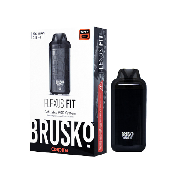 POD-система Brusko Flexus Fit Черный в Новом Уренгое