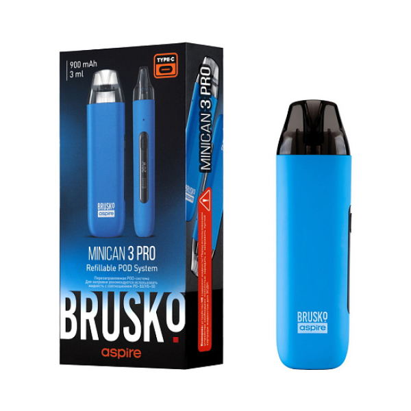 POD-система Brusko Minican 3 Pro синий в Новом Уренгое