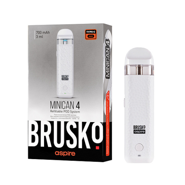 POD-система Brusko Minican 4 Белый в Новом Уренгое
