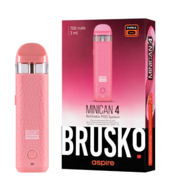 POD-система Brusko Minican 4 Розовый в Новом Уренгое