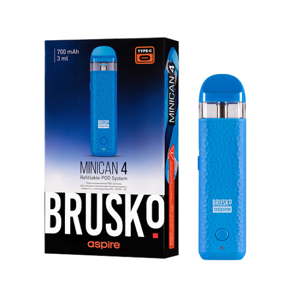 POD-система Brusko Minican 4 Синий в Новом Уренгое