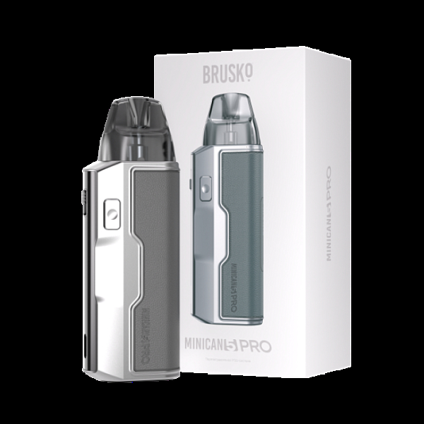 POD-система Brusko Minican 5 Pro Metallic Grey Красный,серый в Новом Уренгое